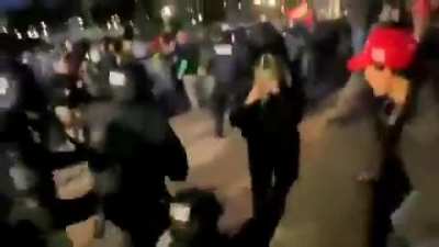 DC police are are no longer being gentle with Trump supporters