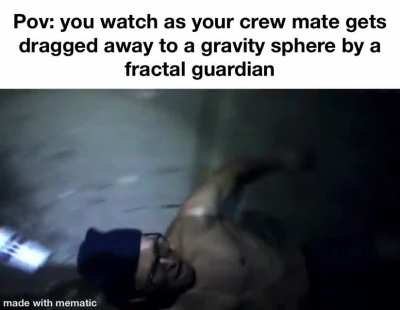 Alien ruin moment