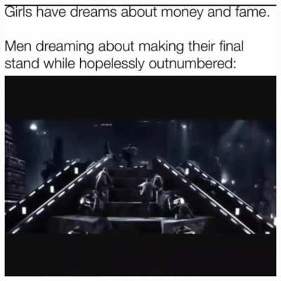 Men's dreams 