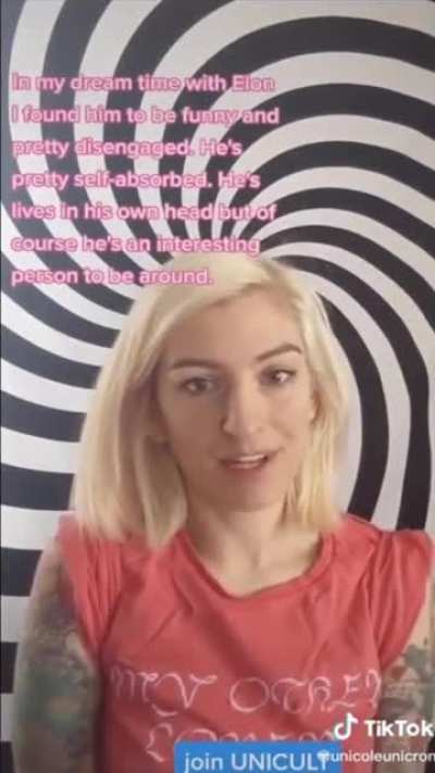 Little did she know, Elon dream-cheated on her with me 🥴