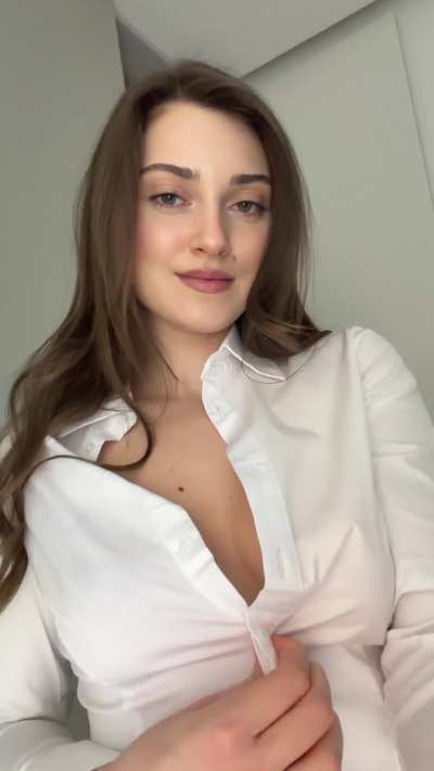 Unbuttoning my shirt after a long day at the office was the best decision