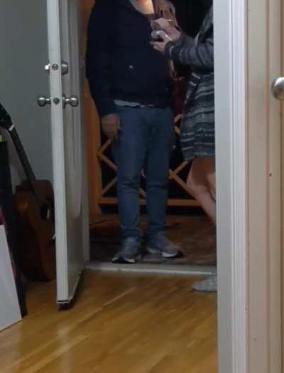 My friend has been dreaming of me doing the pizza dare since we first met, so I decided to do it and give him the video as a Christmas present&hellip; first time ever, and it was FAR more wild than I expected!!.. ending with me cumming and then giving the guy a 