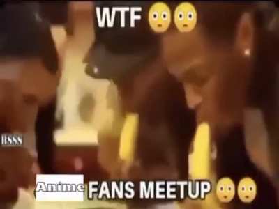 These really happen at weeb conventions?