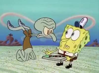 I see your regular show episode, and raise you to spongebob