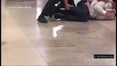 American air passenger (Jeffrey Epstein, 59) at Orlando International Airport upset he couldn't check in 24 minutes before his flight; the doctor and self-described &ldquo;conservative Republican&rdquo; and &ldquo;Trump guy&rdquo; was arrested on charges including battery, tresp