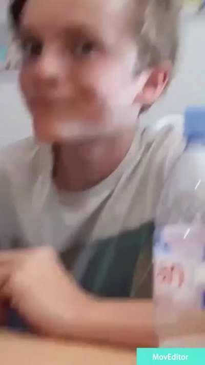 When you tell a lie and everyone believes you