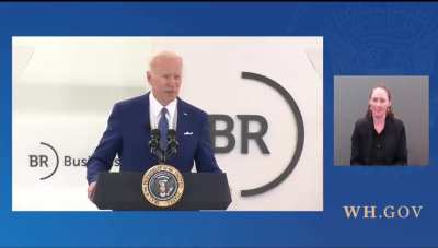 Biden: "Now is the time where things are shifting. There's going to be a new world order out there and we've got to lead it."