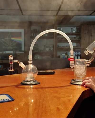 D'oh! I ordered a 45&deg; slurper by mistake. Here's what I came up with.