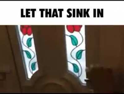 cmon guys, let him in