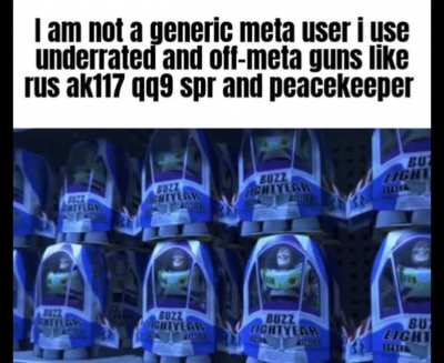 "I'm so unique"
