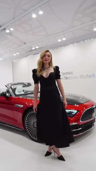 Peyton at the Grand Opening of the New Mercedes-Maybach | August 16, 2025