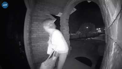 My neighbors on their Ring camera