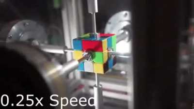 0.38 second Rubik's Cube solve