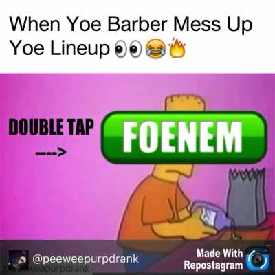 bart simpon low tap&eacute;r fade