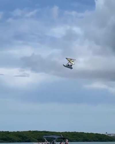 Bro went flying