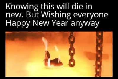 Happy New Year you Featherless Bipeds