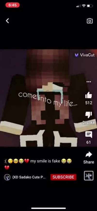 Found some Minecraft emo crap