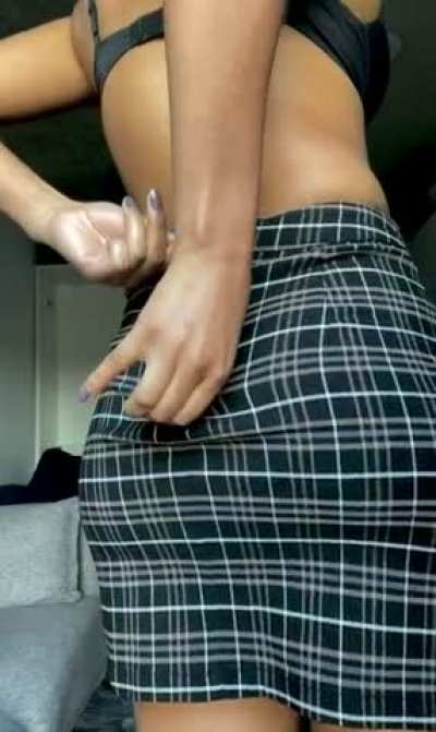 No panties is the way to go