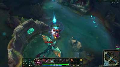 Tahm kench and Skarner kidnaps Annie
