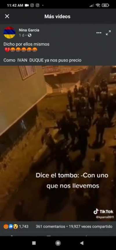 SOSCOLOMBIA falsos positivos por la polic&iacute;a nacional, Paro Nacional 2021