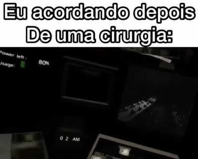 Eu leve susto