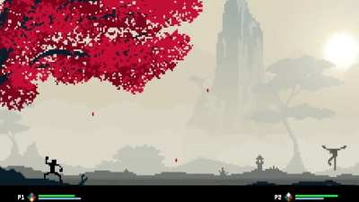 Managed to do dynamic falling leaves that can be brunt or blown
