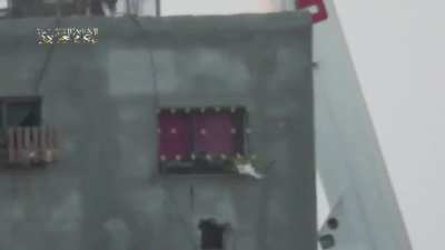 Israeli soldier gets sniped in the head in khan yunis