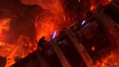 Anakin vs Obi Wan but its 
