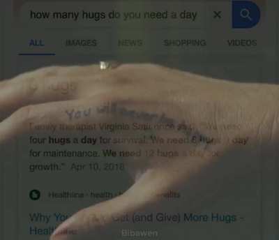 ill be so lucky to get a hug on my birthday or something