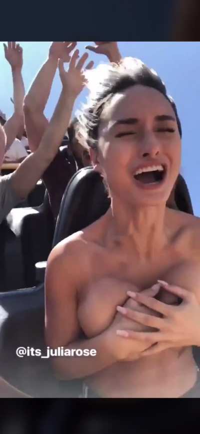Losing her top