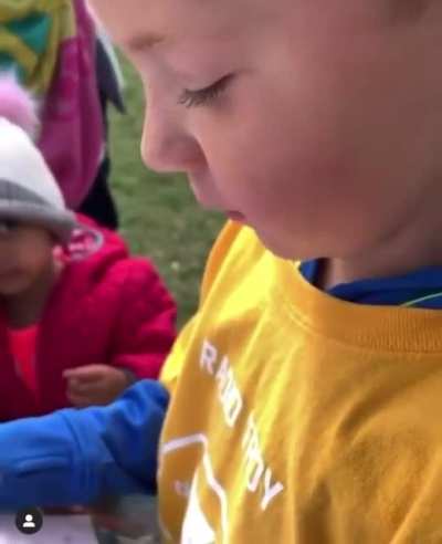 He wrote his coach a &ldquo;thank you&rdquo; letter.