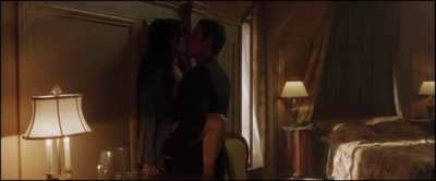 Angelina Jolie nude - Taking Lives (2004) shows us her tits in sex scene.