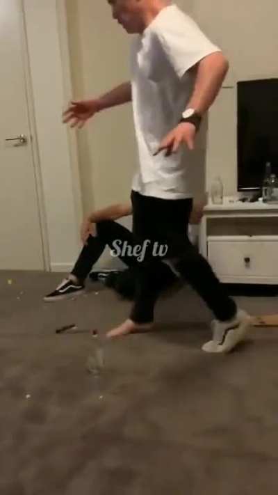 Yeah let&rsquo;s football kick a knife