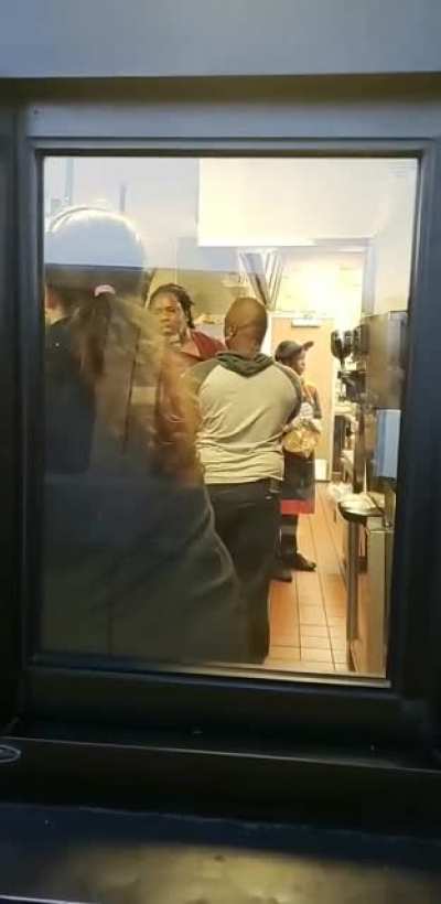 Fight at Burger King