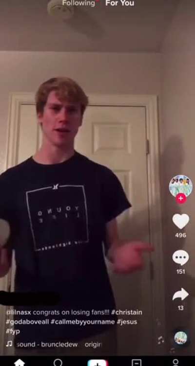 Dude struggles to break a record after he sees the new lil nas x video