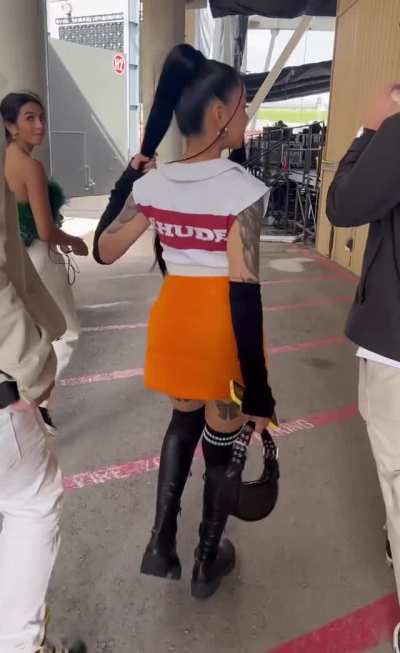 Pretty in a skirt