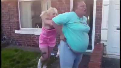 Christmas fight