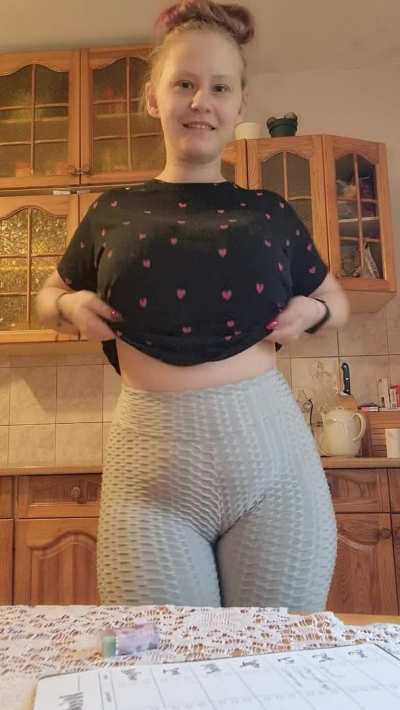 I'm just a thick, curvy girl with massive thighs surprisingly big boobs. Kisses