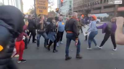 MAGAs outnumbered in DC