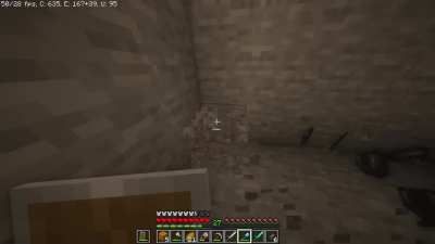 Got a fortune III diamond shovel and did what any sane person would do and turned all my gravel into flint