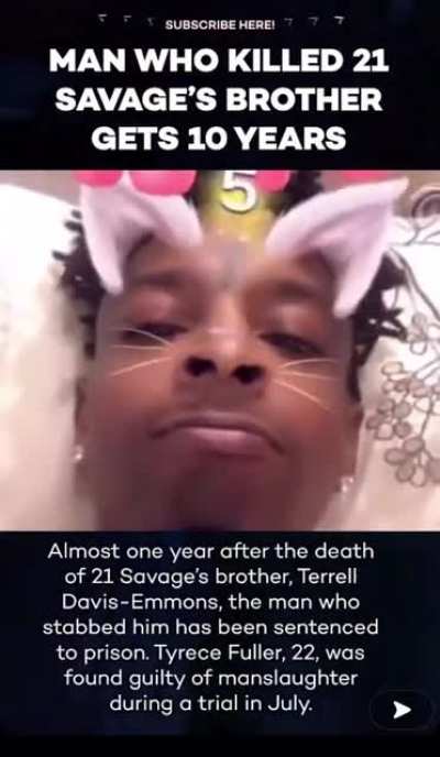 Why tf Snapchat using this vid of 21 talking about his dead brother