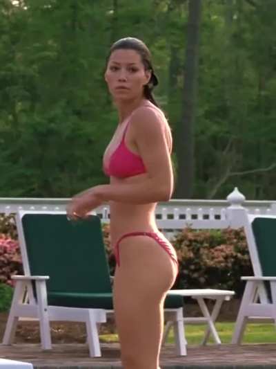 18-year-old Jessica Biel was something else