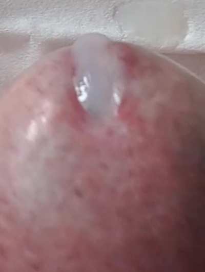 My cumshot in slowmo