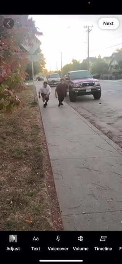 Race gone wrong