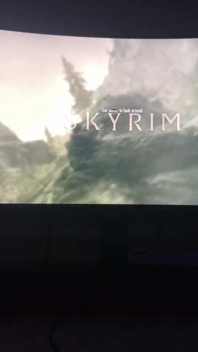 Loaded up Skyrim for a new playthrough in 3 years&hellip; seems about right