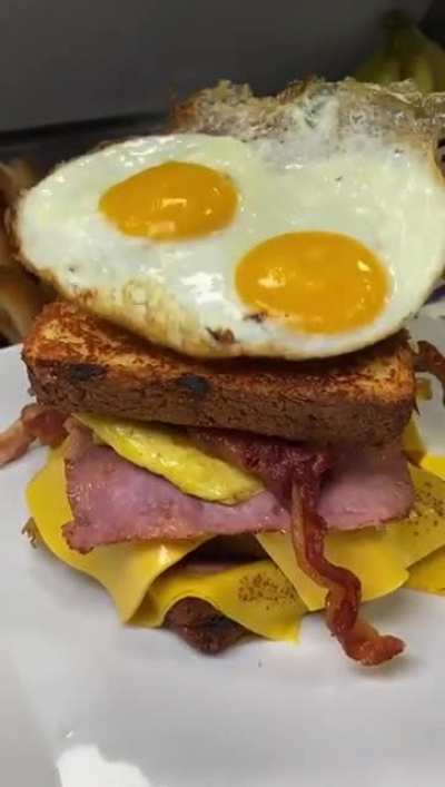 French toast. but disgusting