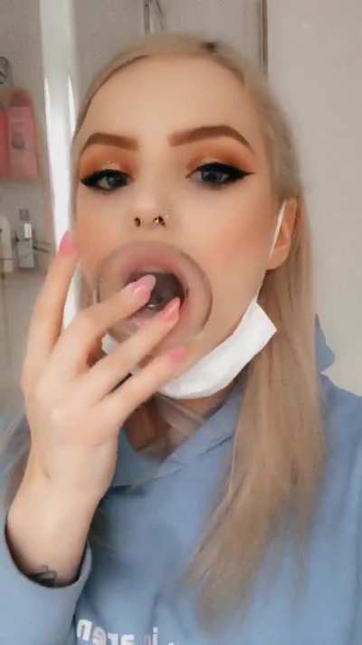 dildo under mask