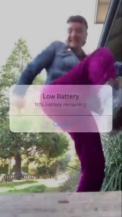 Video Junebug posted demonstrating themselves fighting &ldquo;shitty people&rdquo; (idk how to post pictures and video together so this is the video not the post itself)