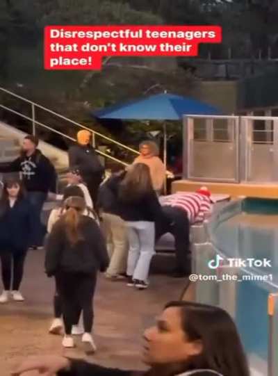 God how to be this awful?Let the poor dude work-