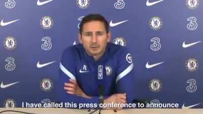 Important message from Frank Lampard 🚨🚨🚨